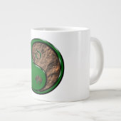 Stier der Bulle Jumbo-Tasse (Vorderseite Rechts)