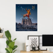 STIER DER BULLE POSTER (Heimbüro)