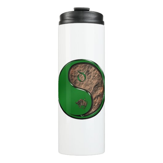 Stier der Bulle Thermosbecher (Vorderseite)