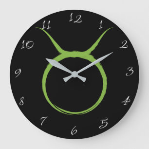 STIER Der Stier Astrologie Sternzeichen April Mai Große Wanduhr