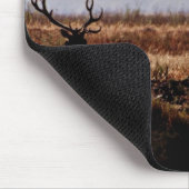 Stier-Elch-Silhouette Mousepad (Ecke)
