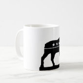 Stier-Elch-Tasse Kaffeetasse (Vorderseite Links)