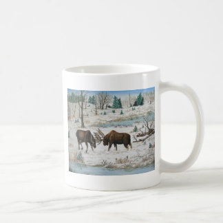 Stier-Elch-Tier-Kunst Kaffeetasse