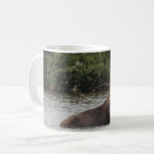 Stier-Elche Kaffeetasse (Vorderseite Links)