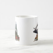 Stier-Elche Kaffeetasse (Mittel)