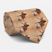 Stier-Elche Krawatte (Gerollt)
