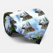 Stier-Elche Krawatte (Gerollt)