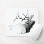 Stier-Elche Mousepad (Mit Mouse)
