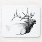 Stier-Elche Mousepad (Vorne)