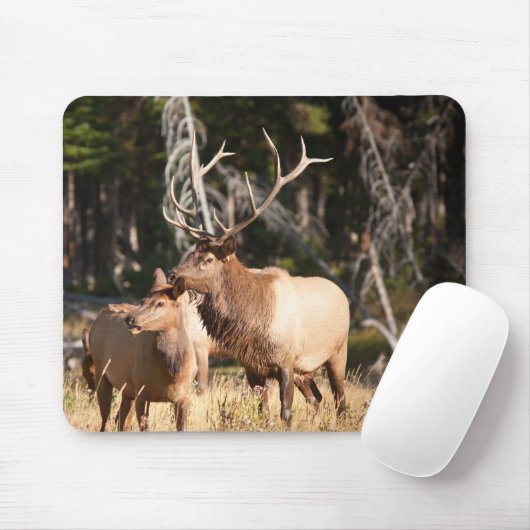 Stier-Elche Mousepad (Mit Mouse)