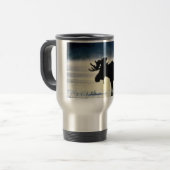 Stier-Elche Reisebecher (Vorderseite Links)