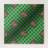 Stier & Erde-Hase Puzzle (Horizontal)