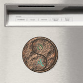 Stier & Erde Hund Magnet (In Situ (Geschirrspüler))