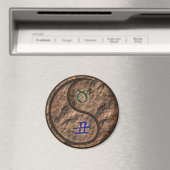 Stier & Erde Ochse Magnet (In Situ (Geschirrspüler))