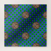 Stier & Erde Ochse Puzzle (Horizontal)