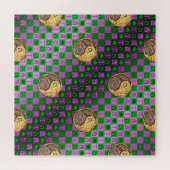 Stier & Feuer Hahn Puzzle (Horizontal)