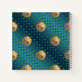 Stier & Feuer Ochse Notizblock (Rückseite)