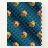 Stier & Feuer Ochse Notizblock (Rückseite)