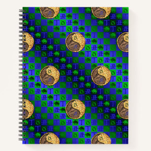 Stier & Feuer Ochse Notizblock