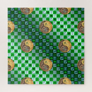 Stier & Feuer Schlange Puzzle
