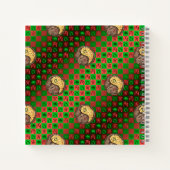 Stier & Feuer Tiger Notizblock (Rückseite)