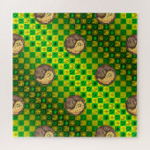 Stier & Feueraffe Puzzle (Horizontal)