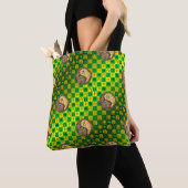 Stier & Feueraffe Tasche (Von Nahem)