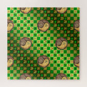 Stier & Feuerdrache Puzzle (Horizontal)