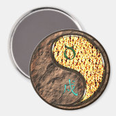 Stier & Feuerhund Magnet (Vorderseite/Rückseite)