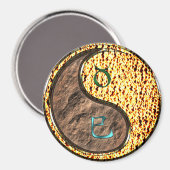 Stier & Feuerschlange Magnet (Vorderseite/Rückseite)