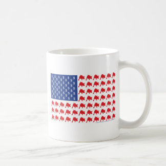 Stier-Flagge Kaffeetasse
