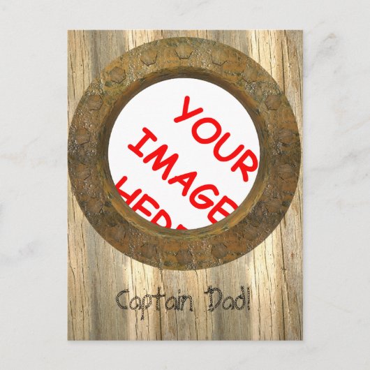 Stier-Foto Postkarte (Vorderseite)