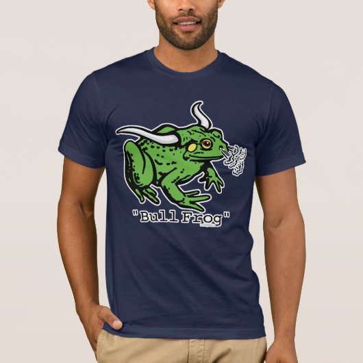 Stier-Frosch-Ochsenfrosch durch Mudge Studios T-Shirt (Vorderseite)