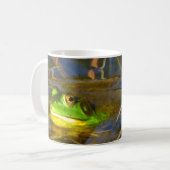 Stier-Frosch-Tasse Kaffeetasse (Vorderseite Links)
