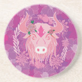 Stier Getränkeuntersetzer (Vorne)