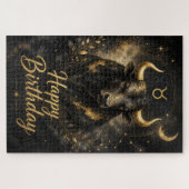 Stier Happy Birthday Sternzeichen Design Puzzle (Horizontal)