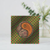 Stier & Holz Tiger Karte (Stehend Vorderseite)