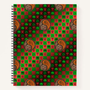 Stier & Holz Tiger Notizblock