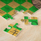 Stier & Holzpferd Puzzle (Seite)