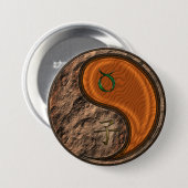 Stier & Holzratte Button (Vorne & Hinten)