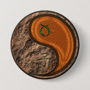 Stier & Holzratte Button