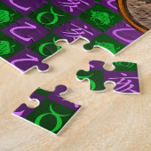 Stier & Holzschwein Puzzle (Seite)
