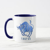 Stier-Horoskop-Kaffee-Tasse Tasse (Links)