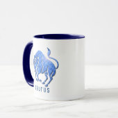 Stier-Horoskop-Kaffee-Tasse Tasse (Vorderseite Links)