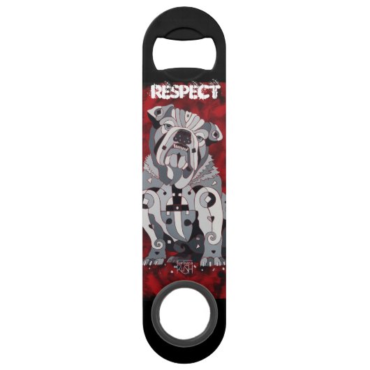 Stier-Hundeflaschen-Öffner Speed Flaschenöffner (Rückseite)