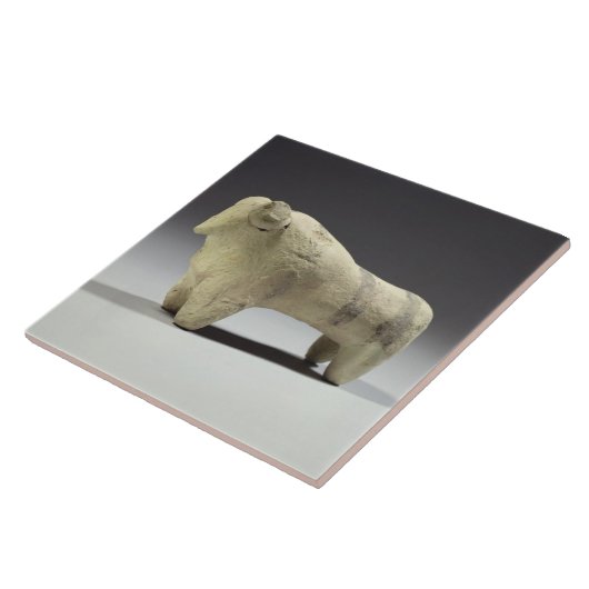 Stier in der Ubaid Art, c.4000-3500 BC (terracott Fliese (Seite)