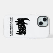 Stier iPhone 15 Hülle (Rückseite (Horizontal))