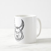 Stier Kaffeetasse (VorderseiteRechts)