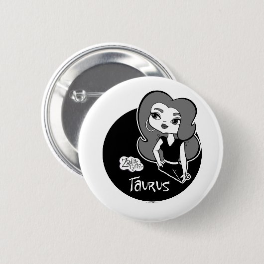 Stier-Knopf Button (Vorne & Hinten)