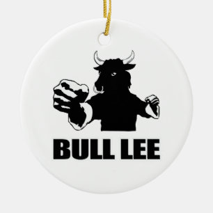 Stier-Lee Keramikornament
